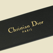 Christian Dior Black 30 Montaigne Cut Out CD Belt