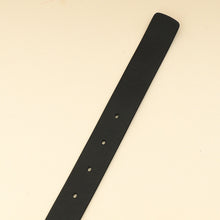 Christian Dior Black 30 Montaigne Cut-Out CD Belt