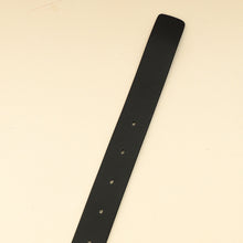 Christian Dior Black 30 Montaigne Cut-Out CD Belt