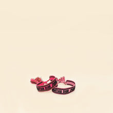 Christian Dior Bicolor J'adior Cotton Bracelet Set