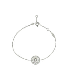 Christian Dior 18K White Gold Diamond MOP Rose des Vents Bracelet