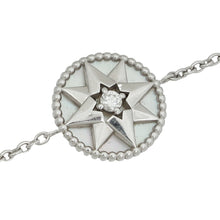 Christian Dior 18K White Gold Diamond MOP Rose des Vents Bracelet