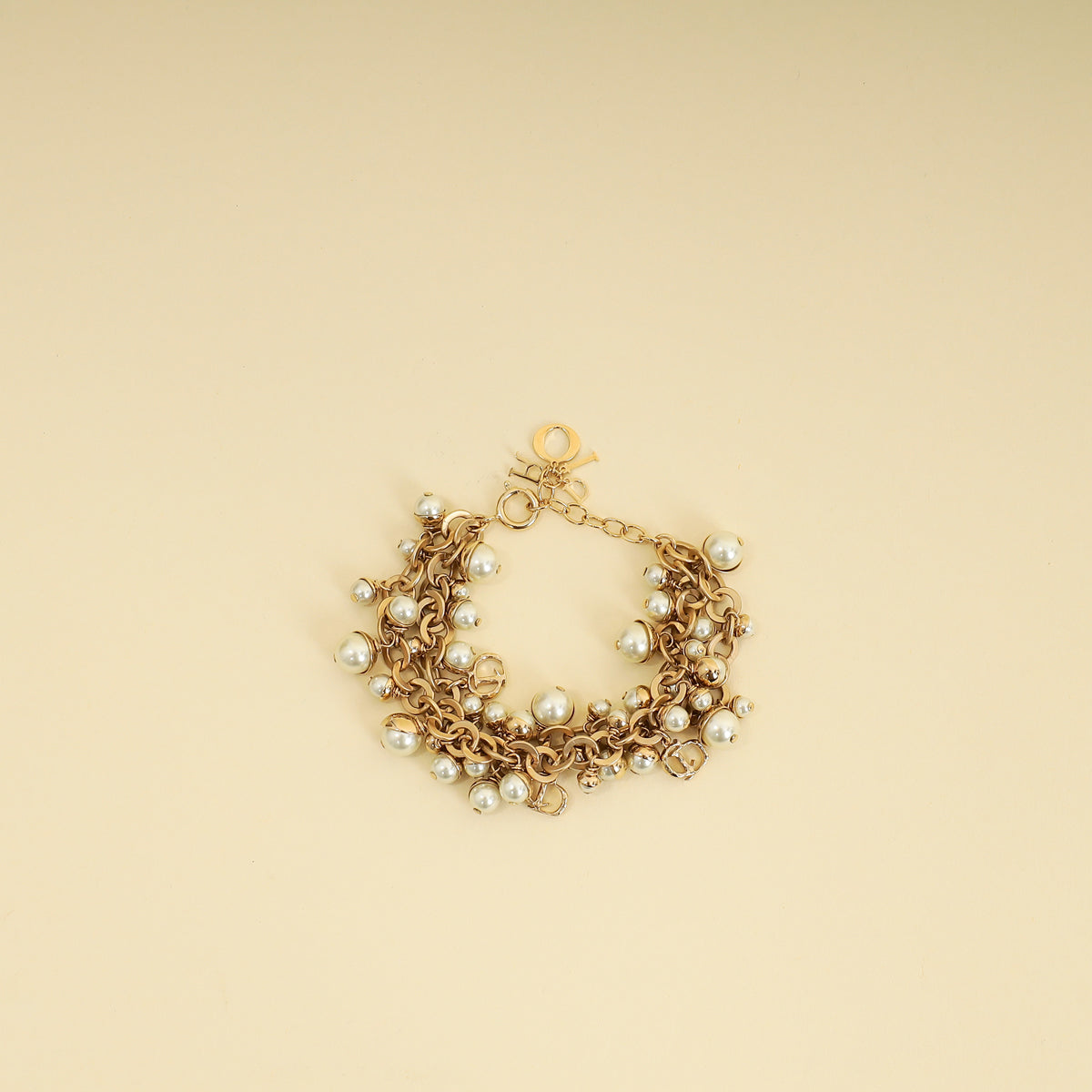Christian Dior Yellow Gold Mise En Dior Bracelet