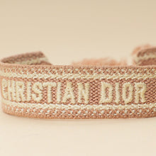 Christian Dior Bicolor J'adior Embroidered Set Bracelet
