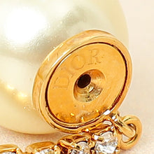 Christian Dior Gold Finish Tribales Drop Earrings