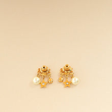 Christian Dior Gold Finish Dio(r)evolution Earrings