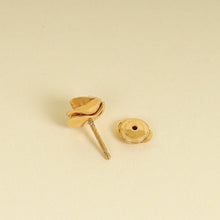 Christian Dior 18K Rose Gold Diamond Small Rose Dior Couture Earrings