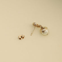 Christian Dior Pearl CD Drop Earrings