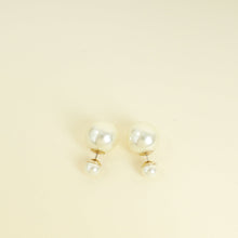 Christian Dior White Tribales Earrings