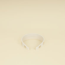 Christian Dior Bicolor Cannage Embroidery Headband