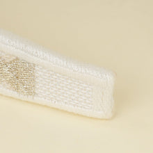 Christian Dior Bicolor Cannage Embroidery Headband