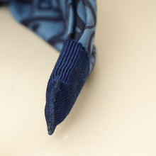 Christian Dior Dark Blue Oblique Cotton Poplin Kid's Headband
