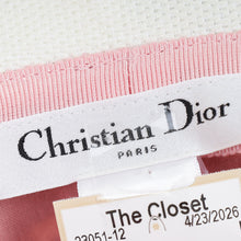 Christian Dior White Multicolor Butterfly Embroidery Bucket Hat