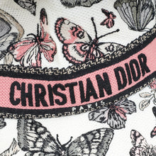 Christian Dior White Multicolor Butterfly Embroidery Bucket Hat
