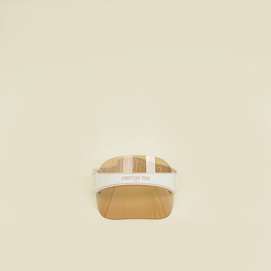 Christian Dior Pink Beige DiorClub V1U Visor