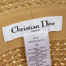 Christian Dior Bicolor D-Bobby Small Brim Hat 58