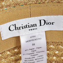 Christian Dior Bicolor D-Bobby Small Brim Hat 58
