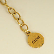 Christian Dior Gold Petit CD Chain Choker Necklace