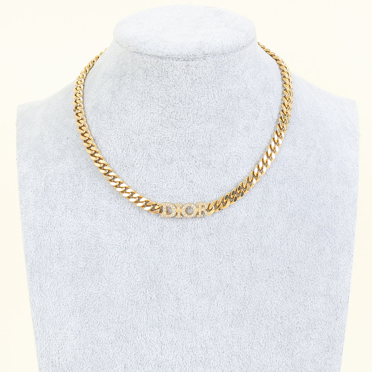 Christian Dior Gold Dio(r)evolution Choker Necklace