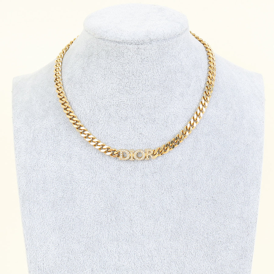 Christian Dior Gold Dio(r)evolution Choker Necklace