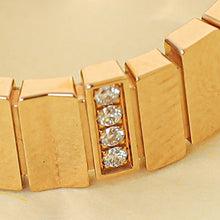 Christian Dior 18K Rose Gold GEM DIOR Diamond Ring 55
