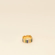Christian Dior 18K Yellow Gold Gem Limited Edition Diamond Ring 54