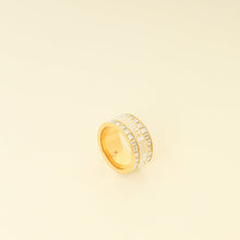 Christian Dior Gold "Night Code" Ring
