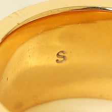 Christian Dior Gold "Night Code" Ring