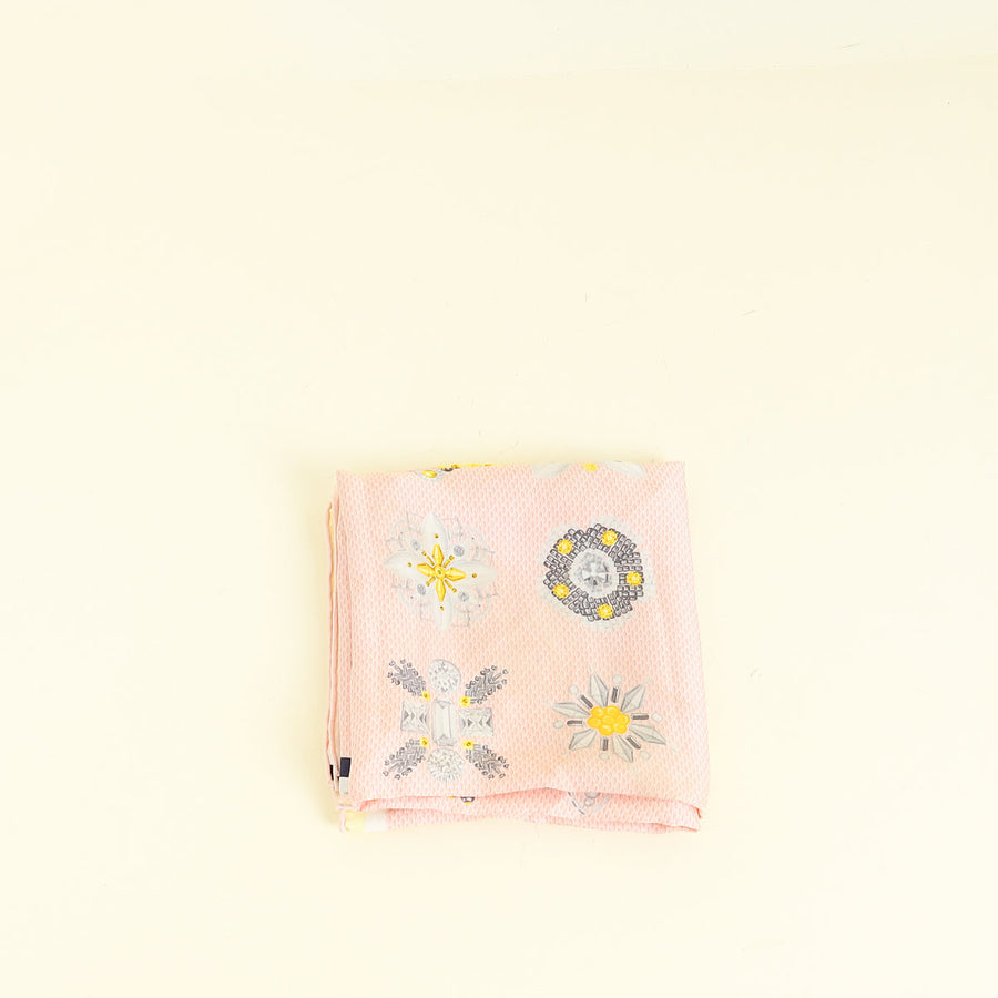 Christian Dior Multicolor Silk 70 Scarf