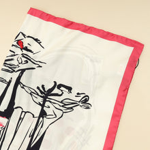 Christian Dior Multicolor Print Silk Scarf 50