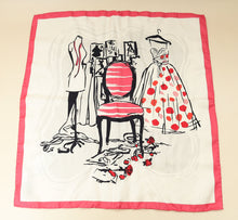 Christian Dior Multicolor Print Silk Scarf 50