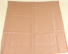 Christian Dior Rose De Vents Oblique Silk and Cashmere Shawl