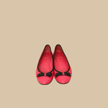 Christian Dior Bicolor Cannage Bow Ballet Flats 38