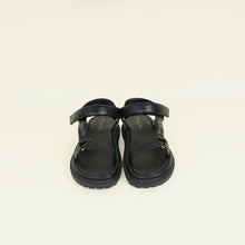 Christian Dior Black D-Wave Sandals 39.5