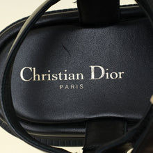 Christian Dior Black D-Wave Sandals 39.5