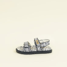 Christian Dior Bicolor Plan De Paris Dioract Sandal 38