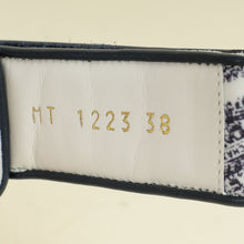Christian Dior Bicolor Plan De Paris Dioract Sandal 38