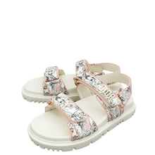 Christian Dior Multicolor Printed DiorAct Sandal 35.5