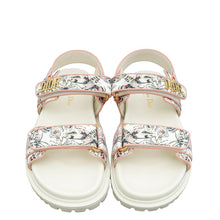 Christian Dior Multicolor Printed DiorAct Sandal 35.5