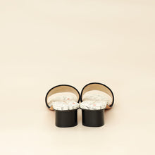 Christian Dior Bicolor Dway Dioramour Embroidered Slide Sandal 39