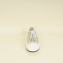 Christian Dior Gold Walk'n'Dior Lace Embroidery With Macramé Effect Sneaker 40.5
