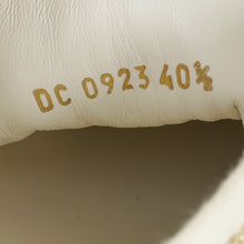 Christian Dior Gold Walk'n'Dior Lace Embroidery With Macramé Effect Sneaker 40.5