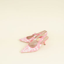 Christian Dior Bicolor Toile De J'Adior Slingback Pump 40.5