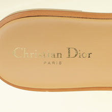 Christian Dior Bicolor Dway Embroidered Slide Sandal 41