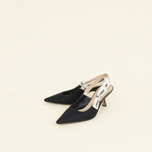 Christian Dior Black J'adior Technical Slingback 37.5