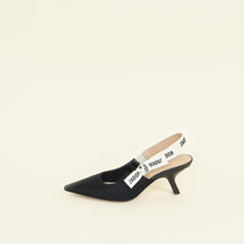 Christian Dior Black J'adior Technical Slingback 37.5