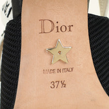 Christian Dior Black J'adior Technical Slingback 37.5