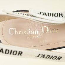 Christian Dior Black J'adior Technical Slingback 37.5
