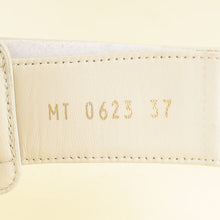 Christian Dior Ivory White Dioract Sandal 37