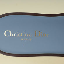 Christian Dior Blue D Club Slide Sandal 37
